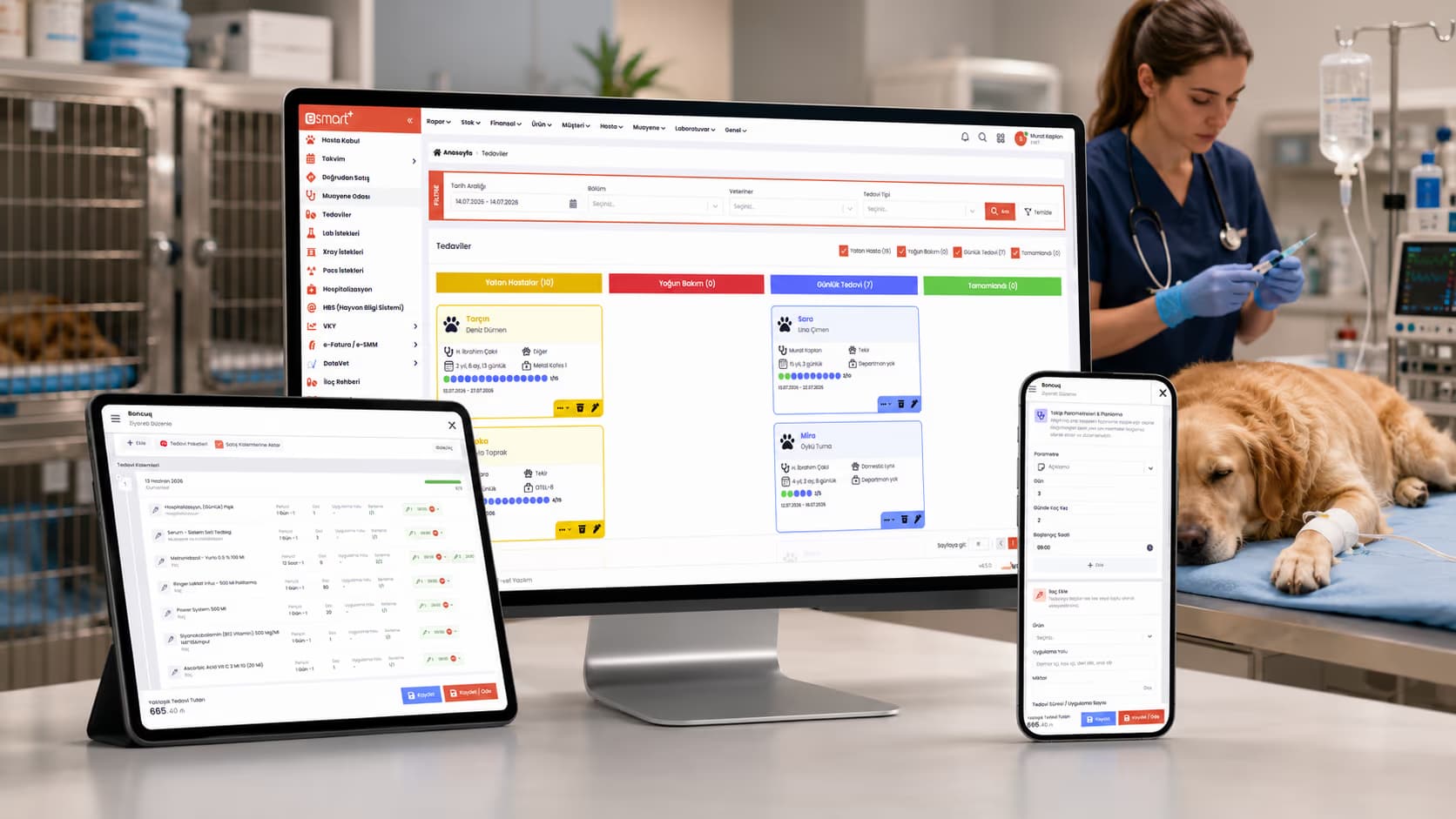 Tedavi Yönetimi — Smart Plus ekran görüntüsü