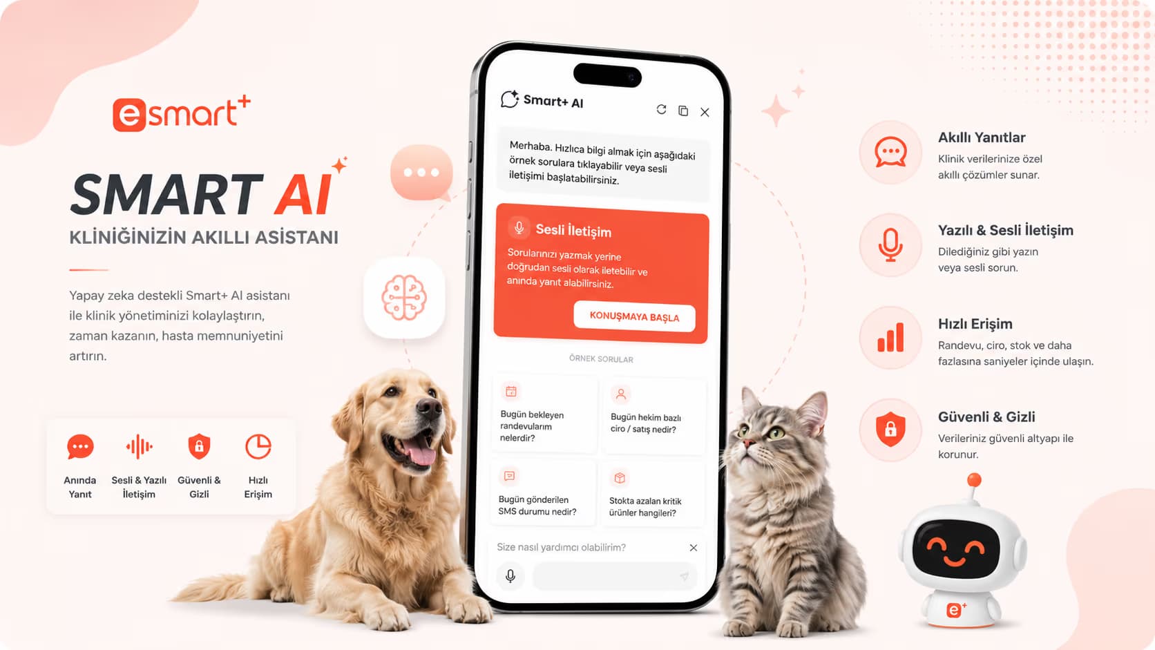 Smart+ AI – Yapay Zeka Destekli Veteriner Klinik Asistanı — Smart Plus ekran görüntüsü